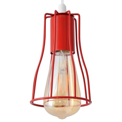 Lampadario a sospensione con filo TUBE 5xE27/20W/230V ragno