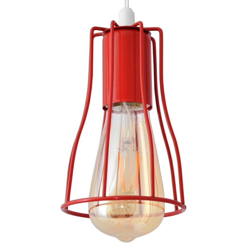 Lampadario a sospensione con filo TUBE 5xE27/20W/230V ragno