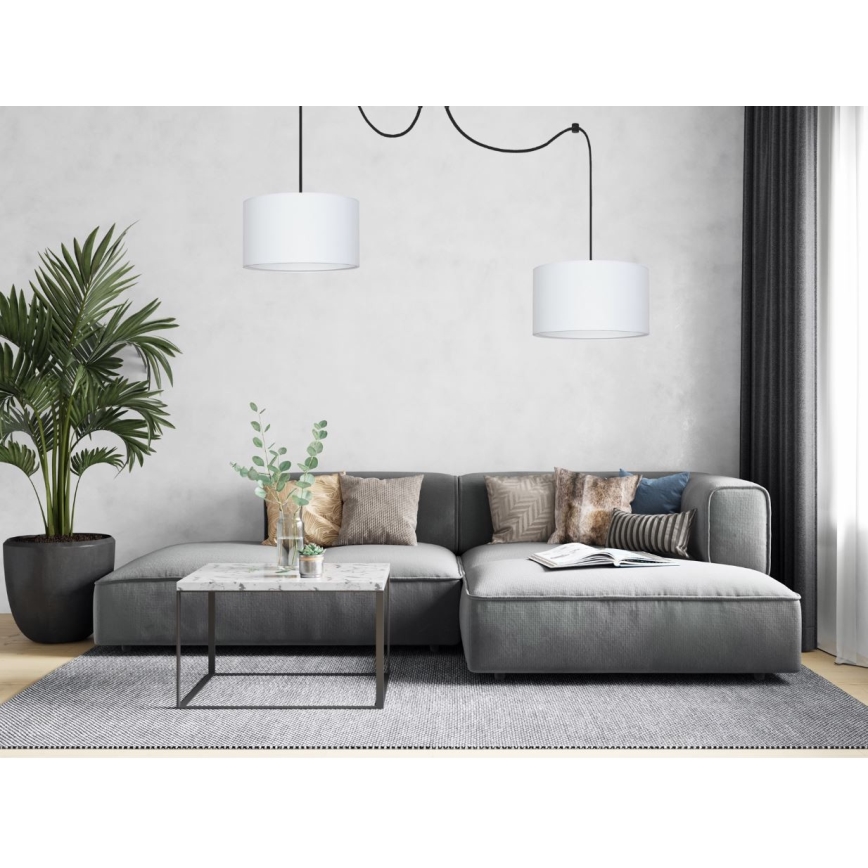 Lampadario a sospensione con filo TUZ 2xE27/60W/230V ragno