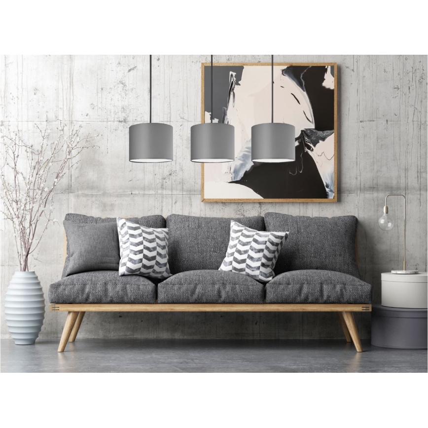 Lampadario a sospensione con filo TUZ 3xE27/60W/230V