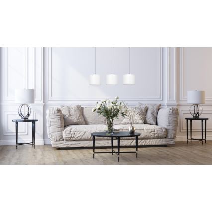 Lampadario a sospensione con filo TUZ 3xE27/60W/230V