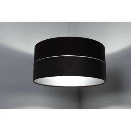 Lampadario a sospensione con filo TWIST 1xE27/60W/230V marrone/argento