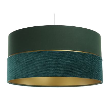 Lampadario a sospensione con filo TWIST 1xE27/60W/230V verde/oro