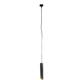 Lampadario a sospensione con filo VALDA 1xGU10/30W/230V 132 cm nero