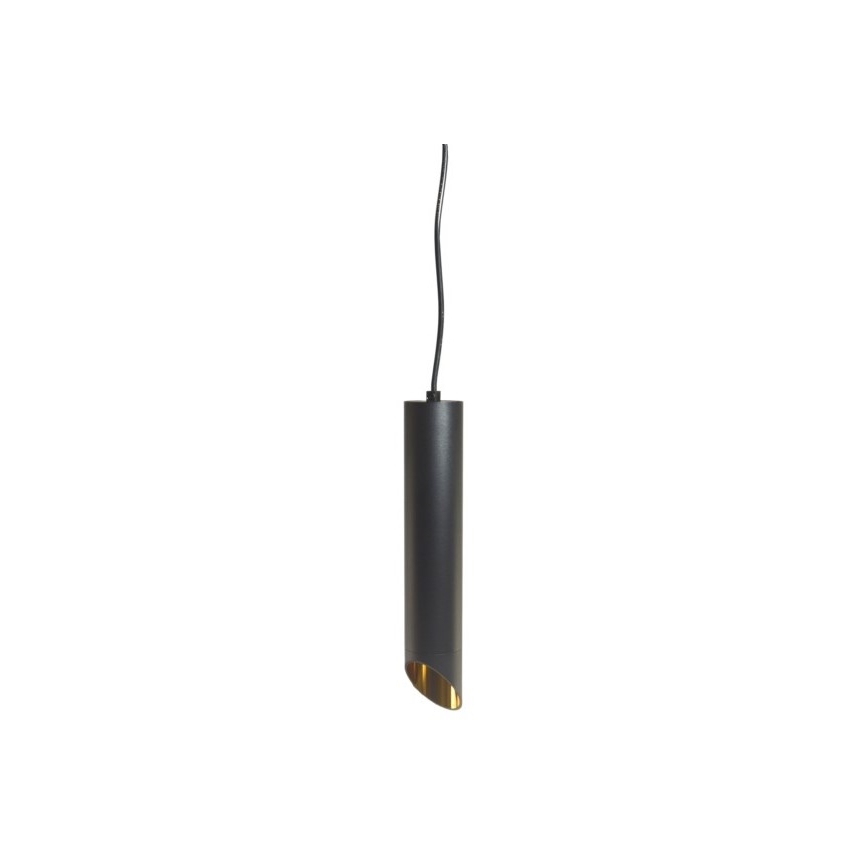 Lampadario a sospensione con filo VALDA 1xGU10/30W/230V 132 cm nero