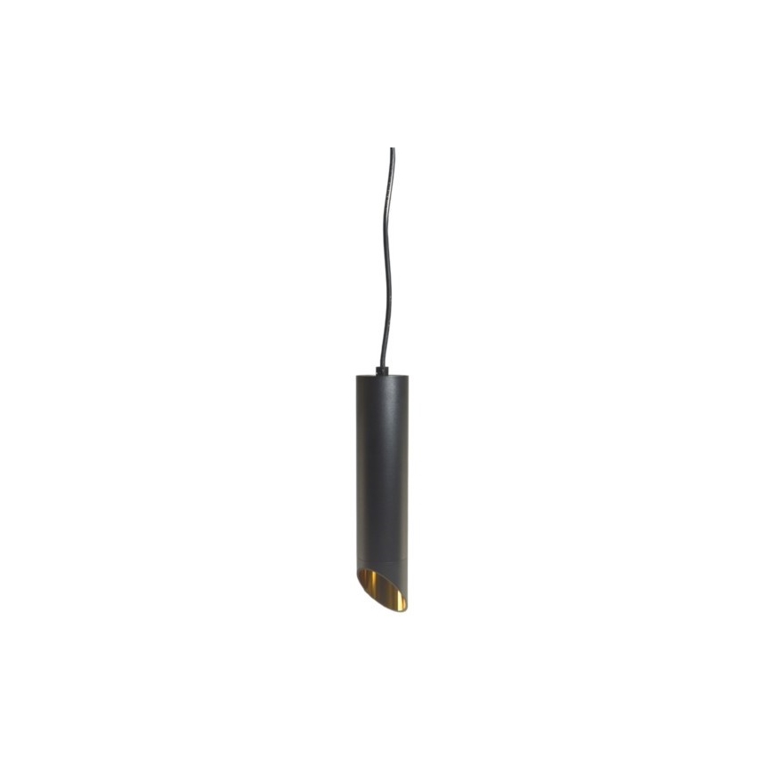 Lampadario a sospensione con filo VALDA 1xGU10/60W/230V 132 cm nero