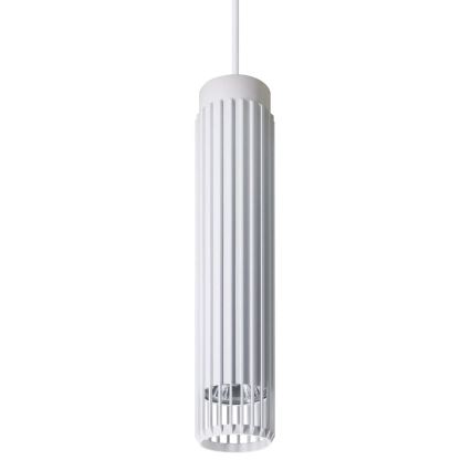 Lampadario a sospensione con filo VERTICAL 1xGU10/8W/230V bianco