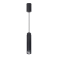 Lampadario a sospensione con filo VERTICAL 1xGU10/8W/230V nero