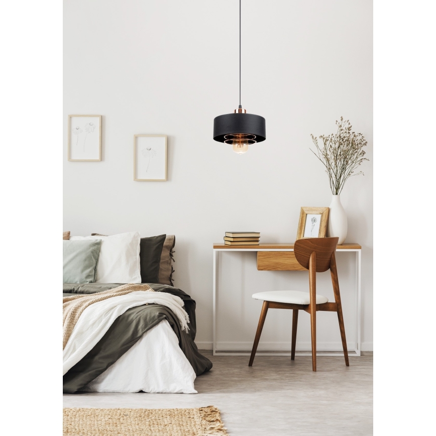 Lampadario a sospensione con filo VEST 1xE27/60W/230V
