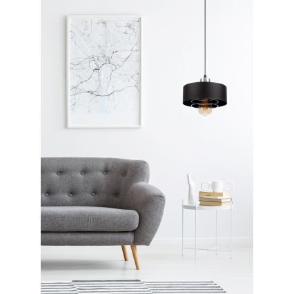 Lampadario a sospensione con filo VEST 1xE27/60W/230V