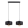 Lampadario a sospensione con filo VEST 2xE27/60W/230V