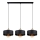 Lampadario a sospensione con filo VEST 3xE27/60W/230V