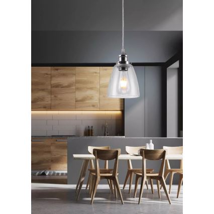 Lampadario a sospensione con filo VOICE 1xE27/40W/230V