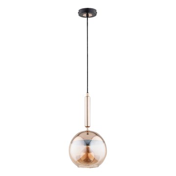 Lampadario a sospensione con filo VOLDA 1xE27/15W/230V ottone