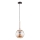 Lampadario a sospensione con filo VOLDA 1xE27/15W/230V ottone