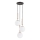 Lampadario a sospensione con filo VOLDA 3xE14/10W/230V diametro 28 cm ottone