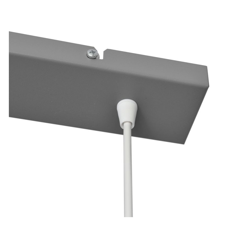 Lampadario a sospensione con filo VOLTA 2xE27/15W/230V grigio