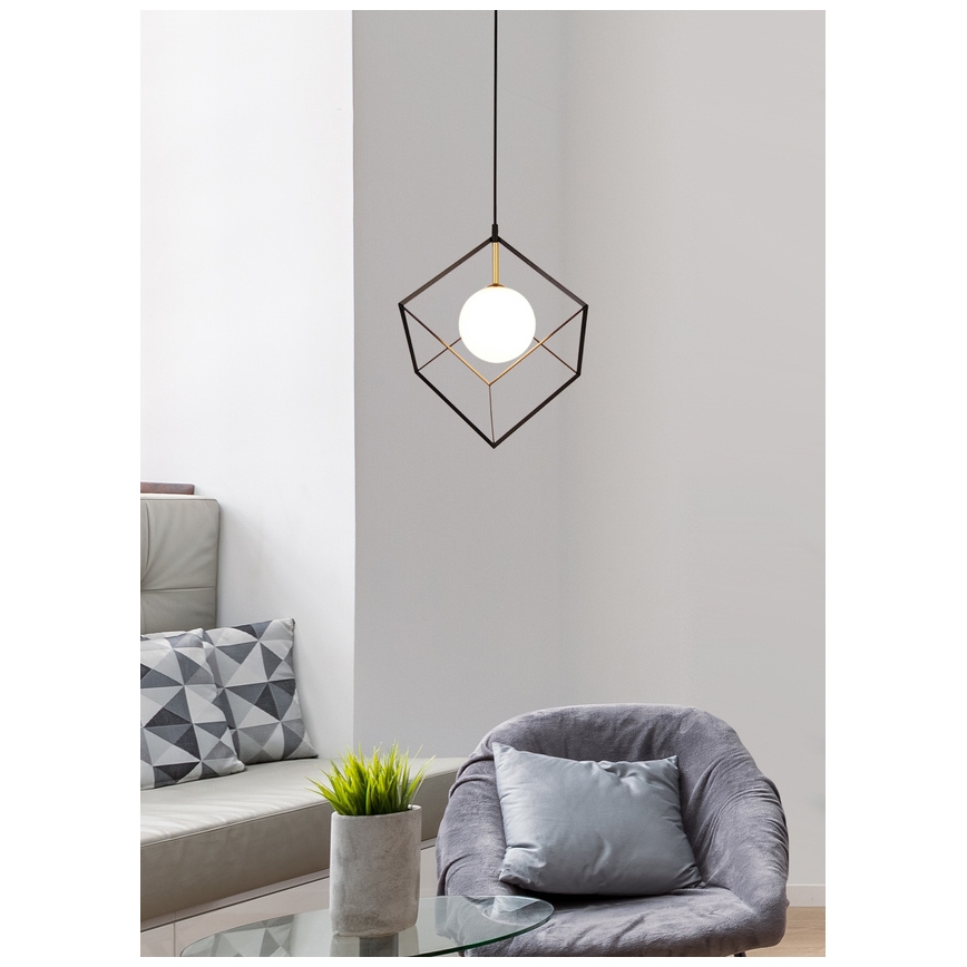 Lampadario a sospensione con filo WEERT 1xG9/28W/230V