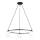 Lampadario a sospensione con filo YOLI 3xG9/8W/230V nero