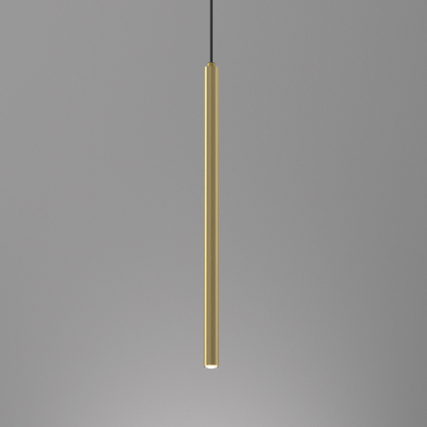 Lampadario a sospensione con filo YORU 1xG9/8W/230V 50 cm ottone