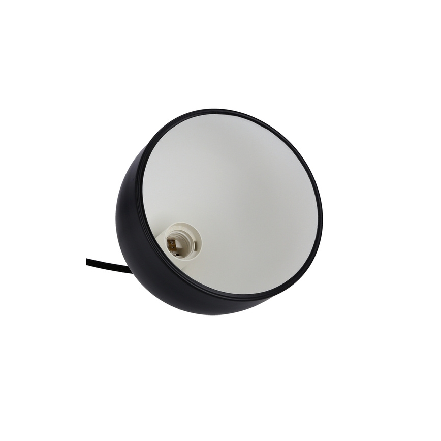 Lampadario a sospensione con filo YSTAD 1xE27/40W/230V nero