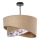 Lampadario a sospensione con supporto rigido 1xE27/60W/230V beige