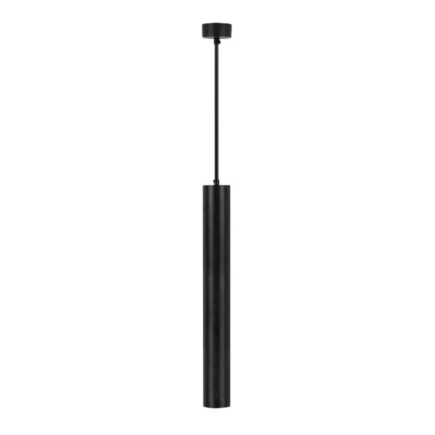 Lampadario a sospensione con supporto rigido 1xGU10/35W/230V 50 cm nero