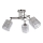 Lampadario a sospensione con supporto rigido 3xE27/60W/230V