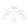 Lampadario a sospensione con supporto rigido ASTRAL 5xG9/8W/230V bianco