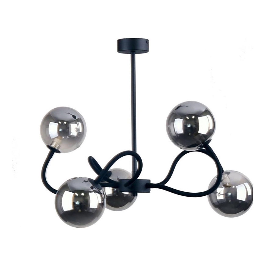 Lampadario a sospensione con supporto rigido BELLA 5xG9/8W/230V