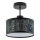 Lampadario a sospensione con supporto rigido GLORY 1xE27/60W/230V