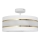 Lampadario a sospensione con supporto rigido HELEN 3xE27/15W/230V bianco/oro
