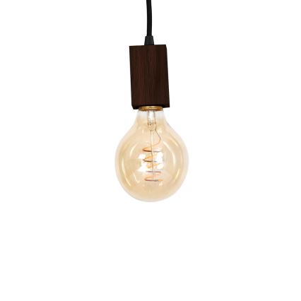 Lampadario a sospensione con supporto rigido JACK 5xE27/40W/230V legno marrone