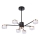 Lampadario a sospensione con supporto rigido LED 6xLED/6W/230V 3000-6500K diametro 59 cm oro/nero
