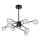 Lampadario a sospensione con supporto rigido LED 8xLED/6W/230V 3000-6500K diametro 68 cm oro/nero