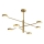 Lampadario a sospensione con supporto rigido LED LED/30W/230V 3000K oro