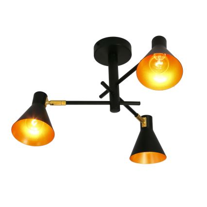 Lampadario a sospensione con supporto rigido LESS 3xE14/40W/230V