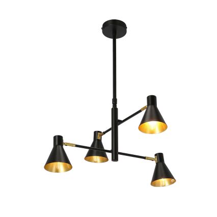 Lampadario a sospensione con supporto rigido LESS 4xE14/40W/230V