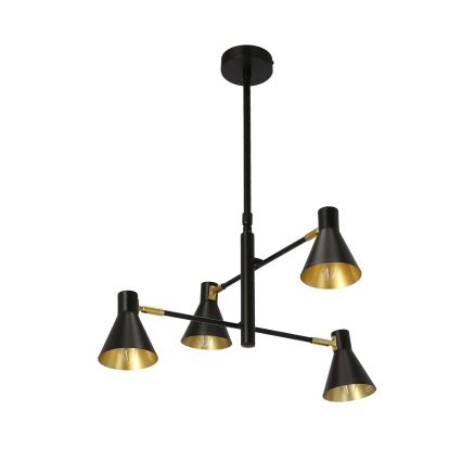 Lampadario a sospensione con supporto rigido LESS 4xE14/40W/230V
