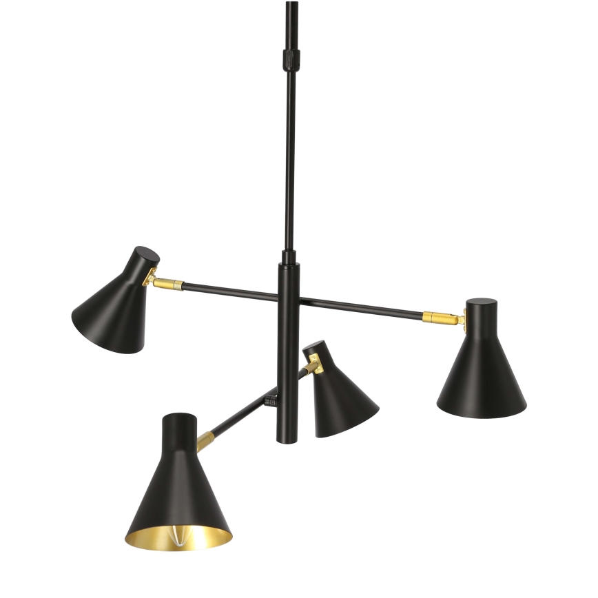 Lampadario a sospensione con supporto rigido LESS 4xE14/40W/230V