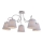 Lampadario a sospensione con supporto rigido LUK 5xE14/40W/230V