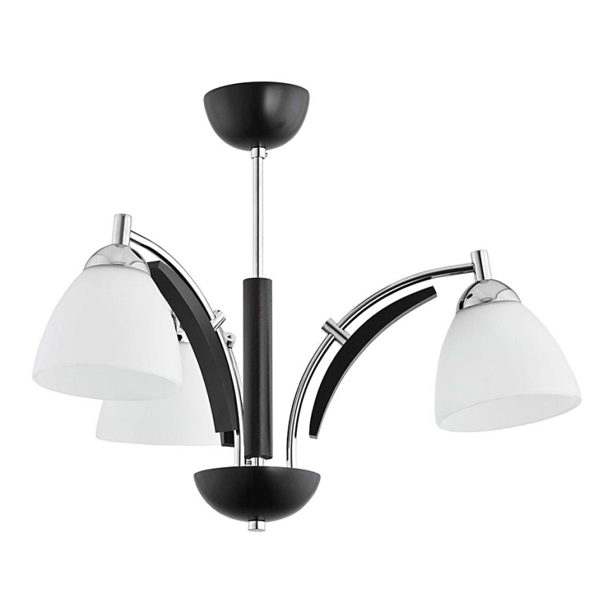 Lampadario a sospensione con supporto rigido MOHITO 3xE27/60W/230V