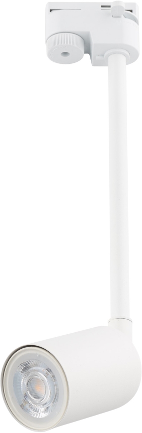 Lampadario a sospensione con supporto rigido per sistema ferroviario monofase TOP 1xGU10/10W/230V bianco
