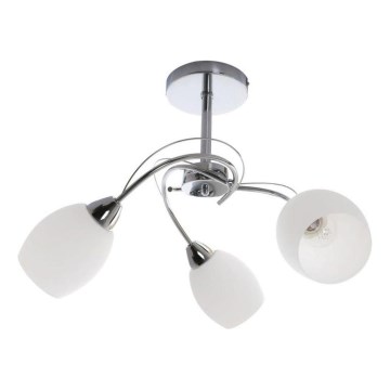 Lampadario a sospensione con supporto rigido PISA 3xE27/60W/230V - certificato FSC