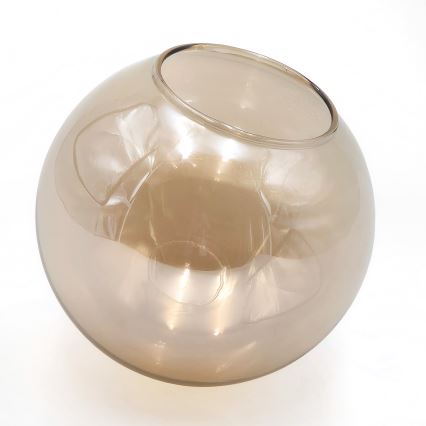 Lampadario a sospensione con supporto rigido ROLLO 5xE14/5W/230V oro/fumé beige