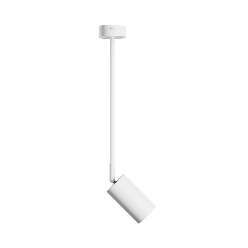 Lampadario a sospensione con supporto rigido VARIOSA 1xGU10/10W/230V bianco
