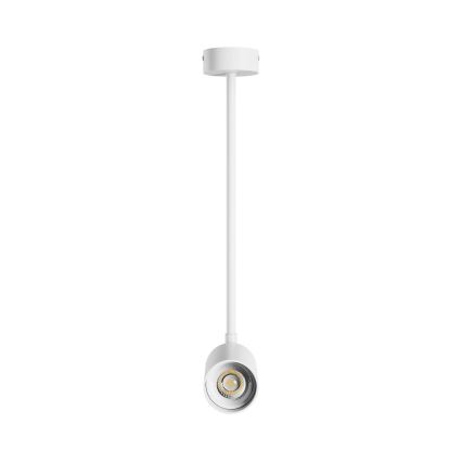 Lampadario a sospensione con supporto rigido VARIOSA 1xGU10/10W/230V bianco