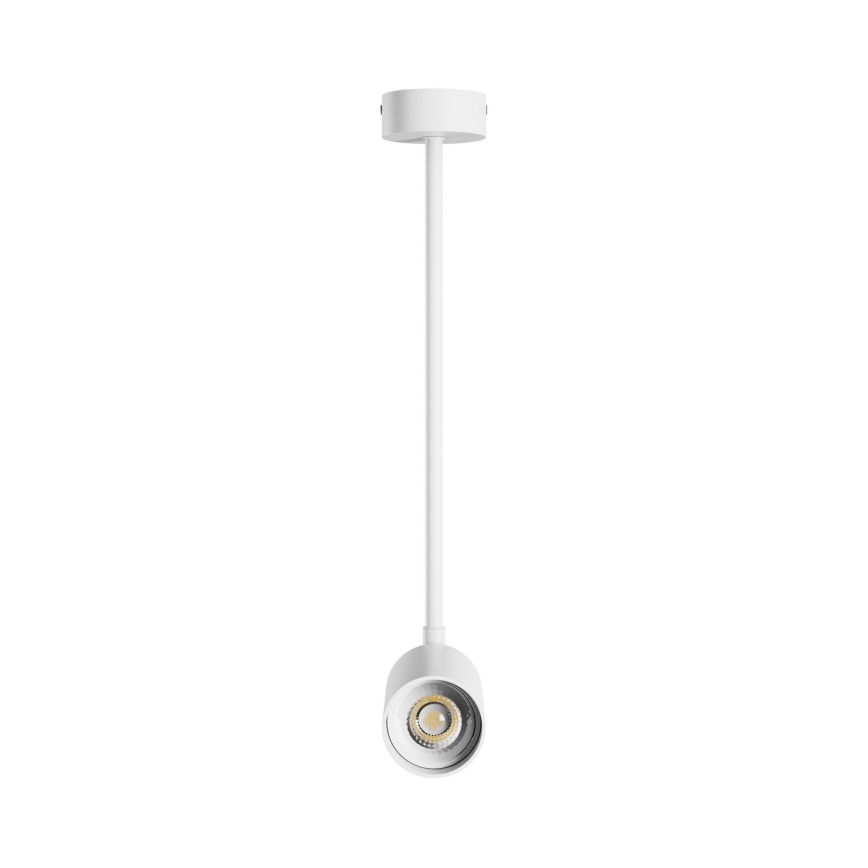 Lampadario a sospensione con supporto rigido VARIOSA 1xGU10/10W/230V bianco