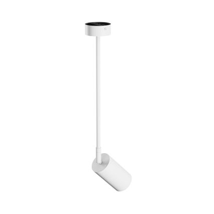 Lampadario a sospensione con supporto rigido VARIOSA 1xGU10/10W/230V bianco