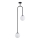 Lampadario a sospensione con supporto rigido VECTOR 2xE14/10W/230V nero